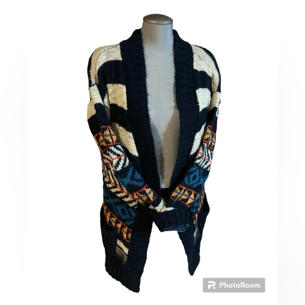 Harlow Aztec Bum Duster Cardigan